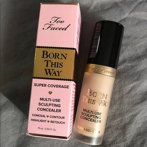Too Faced concealer vanilla born this way